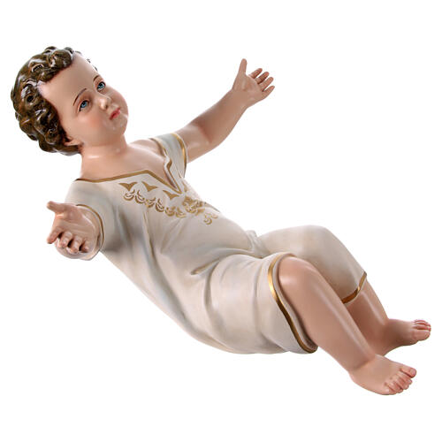 Statue Enfant Jésus crèche fibre de verre EXTÉRIEUR h 165 cm 5