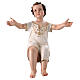 Statue Enfant Jésus crèche fibre de verre EXTÉRIEUR h 165 cm s1