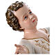 Fiberglass Baby Jesus Statue OUTDOORS h 165 cm s6