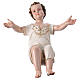 Infant Jesus with glass eyes, fibreglass statue for OUTDOOR Nativity Scene, h 65 in s1
