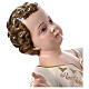 Infant Jesus with glass eyes, fibreglass statue for OUTDOOR Nativity Scene, h 65 in s6