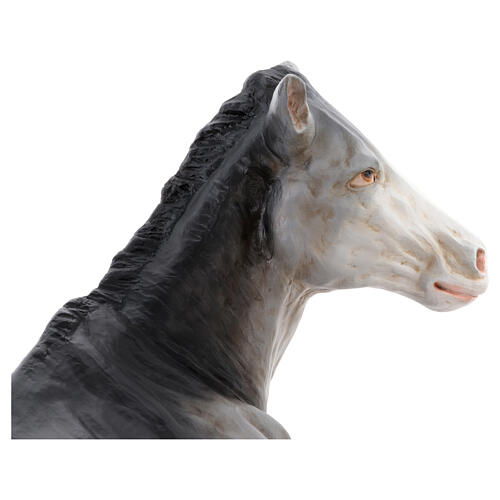 Esel – Krippenfigur aus Fiberglas für den Außenbereich, für 165 cm Krippe 8