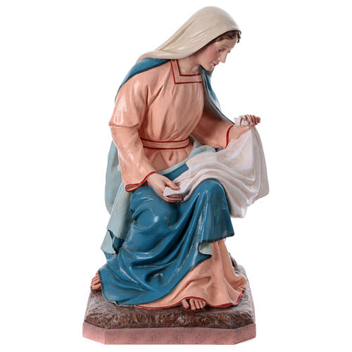 Set Nativité pour crèche d'extérieur fibre de verre 5 pcs h 165 cm 7