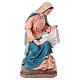 Nativity Holy Family set of 5 pcs in fiberglass with glass eyes OUTDOORS h 165 cm s7