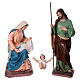 Set 3 pcs Nativité crèche EXTÉRIEUR fibre de verre h 165 cm s1