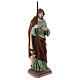 Set presepe Natività ESTERNO vetroresina occhi di vetro h 165 cm s18