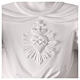 Sagrado Corazón de Jesús brazos abiertos natural 160 cm fibra de vidrio exterior s3
