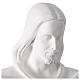 S. Heart of Jesus statue with open arms natural fiberglass 160 cm for outdoors s2