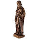 Bronzed St Joseph statue in Val Gardena Fiberglass, 60 cm s5