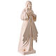 Jesús Misericordioso para exterior Val Gardena fibra de vidrio blanca 60 cm s5