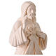 Jesús Misericordioso para exterior Val Gardena fibra de vidrio blanca 60 cm s6