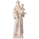 St Anthony Outdoor Statue White Val Gardena Fiberglass, 60 cm s1