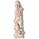Herzmadonna für den Außenbereich – 60 cm weiße Fiberglas-Statue, Grödnertal s8
