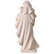 Madonna of the Heart for outdoor use, white fibreglass, Val Gardena, 24 in s13