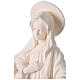 Our Lady of Medjugorje for outdoor use, white fibreglass, Val Gardena, 24 in s2