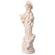 Madonna Medjugorje per esterno vetroresina bianco Val Gardena 60 cm s4