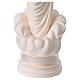 Madonna Medjugorje per esterno vetroresina bianco Val Gardena 60 cm s9