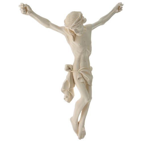 Cuerpo de Cristo para exterior Val Gardena fibra de vidrio blanca 60 cm 6