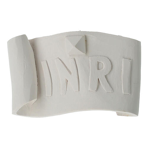 Cuerpo de Cristo para exterior Val Gardena fibra de vidrio blanca 60 cm 8