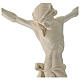 Cuerpo de Cristo para exterior Val Gardena fibra de vidrio blanca 60 cm s7