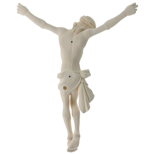 Corpo di Cristo per esterno Val Gardena fibra di vetro bianca 60 cm 9