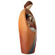 Holy Family statue in painted Val Gardena wood s3