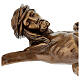 Corpo di Cristo bronzato per esterno Val Gardena fibra di vetro s2