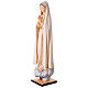 Coloured outdoor statue of Our Lady of Fatima in Val Gardena fibreglass s3