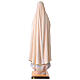 Coloured outdoor statue of Our Lady of Fatima in Val Gardena fibreglass s8
