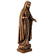 Virgen de Fátima bronceada para exterior Val Gardena fibra de vidrio s3