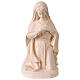 Sacra Famiglia Val Gardena fibra di vetro bianca esterno 60 cm s3