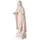 Our Lady of Fatima for outdoor use, Val Gardena, white fibreglass, 28 in s3