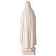 Statue of Our Lady of Fatima, outdoor Val Gardena white fiberglass 70 cm s11