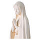 Madonna di Fatima pastorelli per esterno Val Gardena fibra di vetro bianca 60 cm s6
