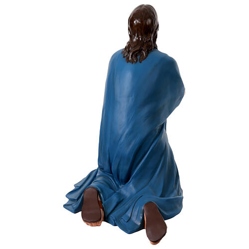 Jesus im Gebet zu Gethsemane – 135 × 140 × 85 cm farbig bemalte Fiberglas-Statue 14