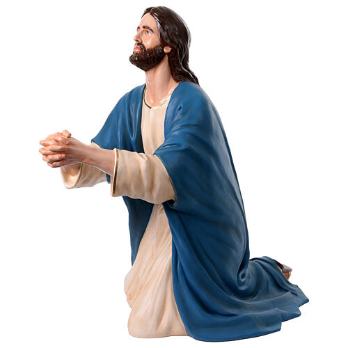 Jesus in Gethsemane Prayer 135x140 cm painted fiberglass 1
