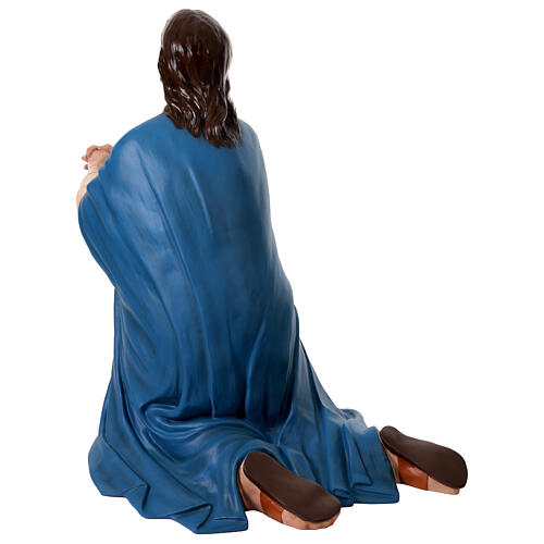 Jesus in Gethsemane Prayer 135x140 cm painted fiberglass 12