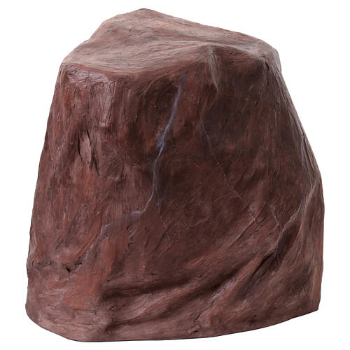 Roccia per Gesù Getsemani 75x60 cm vetroresina dipinta 3