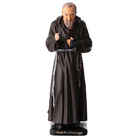 Statua pvc colorata San Pio da Pietrelcina 20 cm