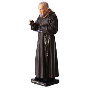 Statua pvc colorata San Pio da Pietrelcina 20 cm