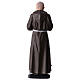 Statua pvc colorata San Pio da Pietrelcina 20 cm s4