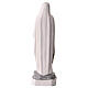 Our Lady of Lourdes colored PVC statue, 12 cm s4