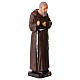 St Pio Statue in Colorful PVC, 10 cm s3