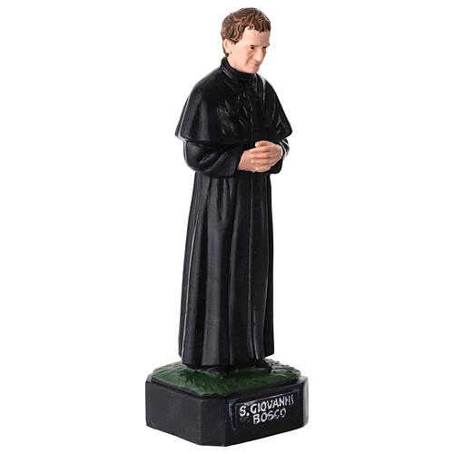 Statue of Don Bosco 14 cm colorful PVC 3