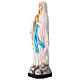 Statuette Notre-Dame de Lourdes en résine colorée 15 cm s2