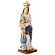 Imagem Nossa Senhora da Vitória resina colorida 20 cm s3