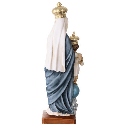 Our Lady of Victory statue in colored resin, 20 cm 4