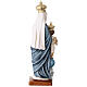 Our Lady of Victory statue in colored resin, 20 cm s4