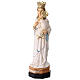 Madonna di Trapani statuina resina colorata 15 cm s2