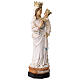 Madonna di Trapani statuina resina colorata 15 cm s3
